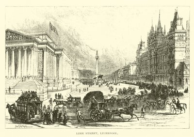 Lime Street, Liverpool door American School