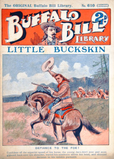 Little Buckskin, omslagillustratie van 