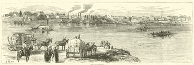 Little Rock, Arkansas, augustus 1863 door American School
