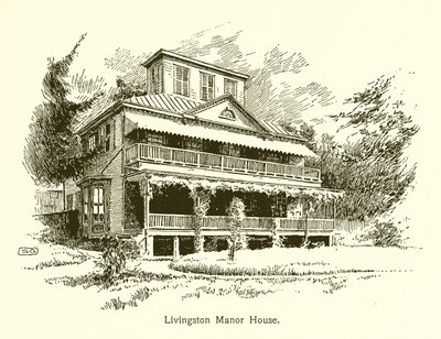 Livingston Manor Huis, Washington in New York door American School