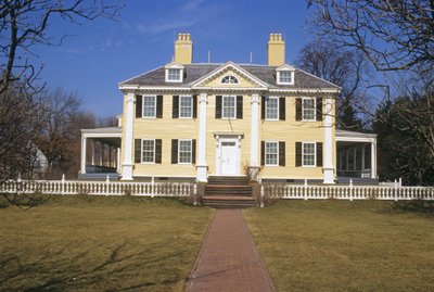 Longfellow National Historic Site, gebouwd in 1759 door American School