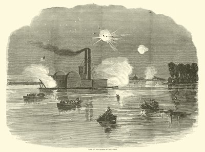 Verlies van de Queen of the West, februari 1863 door American School