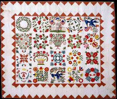 Major Ringgold Album Quilt door American School