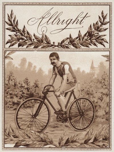 Man fietst door American School