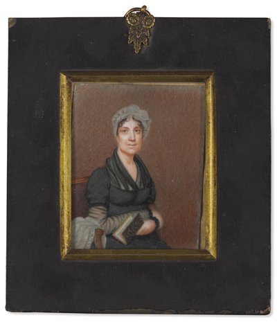 Maria Bowne Osgood, ca.1789 door American School