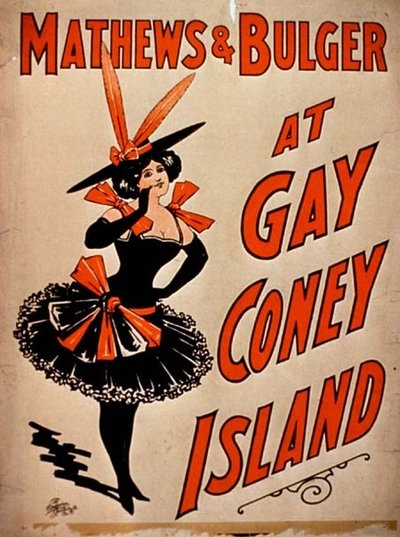 Mathews en Bulger in Gay Coney Island door American School