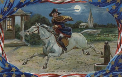 Memorial Day-kaart, Paul Revere