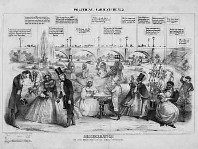 Miscegenatie, of, Het millennium van abolitionisme door American School