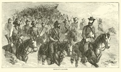 Raiders van Morgan, juli 1863 door American School