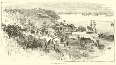 Natchez onder de heuvel, mei 1862 door American School