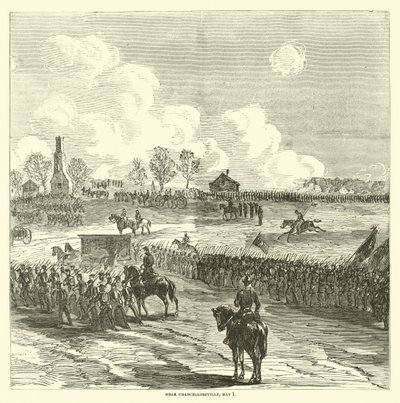 Bij Chancellorsville, 1 mei door American School