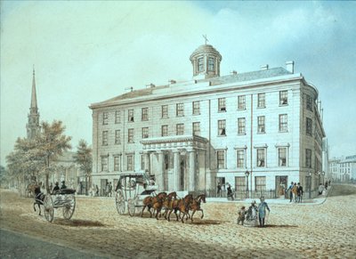 Noord-Amerikaanse Straatscène door American School