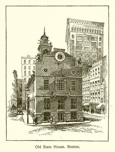 Oude Staatshuis, Boston door American School