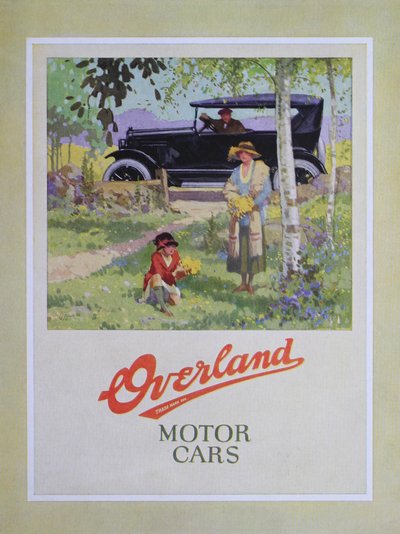 Overland Motor Cars, 1923 door American School