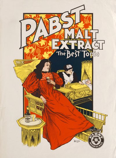 Pabst Malt Extract, de "Beste" Tonic, Pabst, Milwaukee, ca. 1880s-1890s door American School