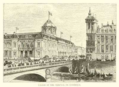 Paleis van het Tribunal de Commerce door American School