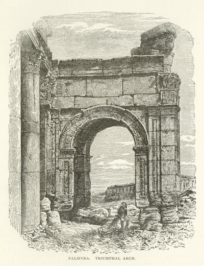Palmyra, Triomfboog door American School