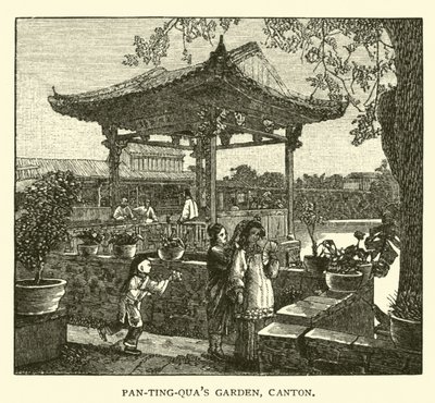 Pan-ting-Quas tuin, Canton door American School