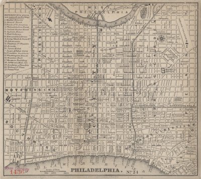 Philadelphia, 1848 door American School