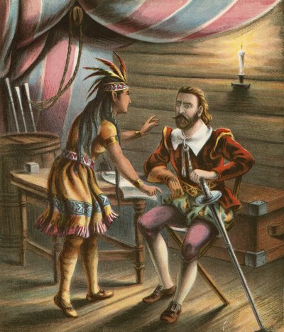 Pocahontas door American School