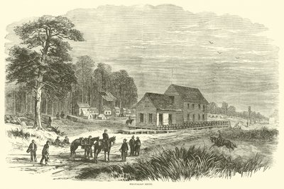 Pocotaligo Depot, januari 1865 door American School
