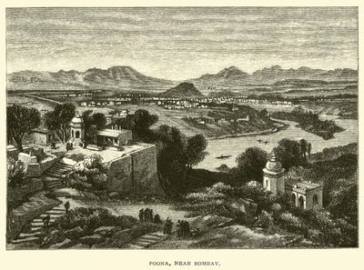 Poona, nabij Bombay door American School