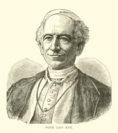 Paus Leo XIII door American School