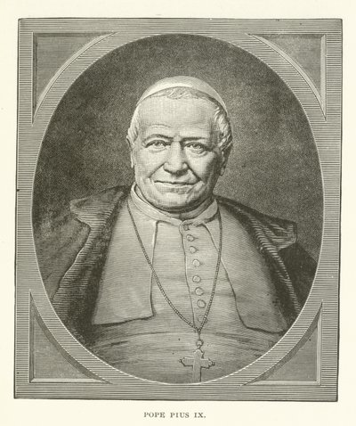 Paus Pius IX door American School