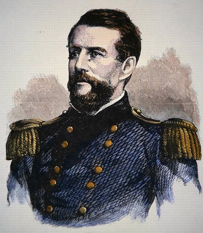 Portret van admiraal Keyes, U.S. Navy door American School