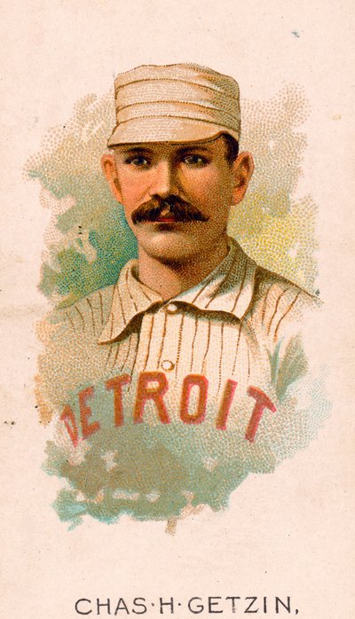 Portret van Charlie Getzien, 1887 door American School