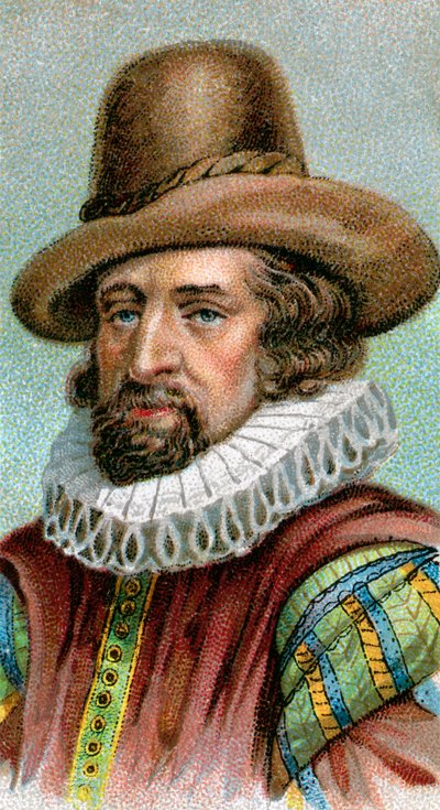 Portret van Francis Bacon door American School