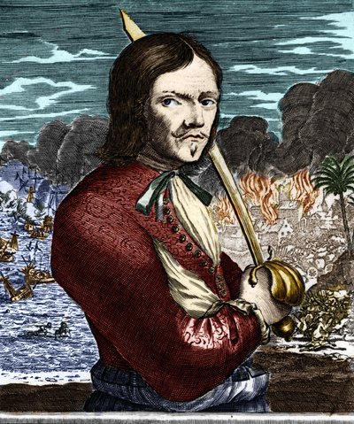 Portret van Francis Lolonois (of L