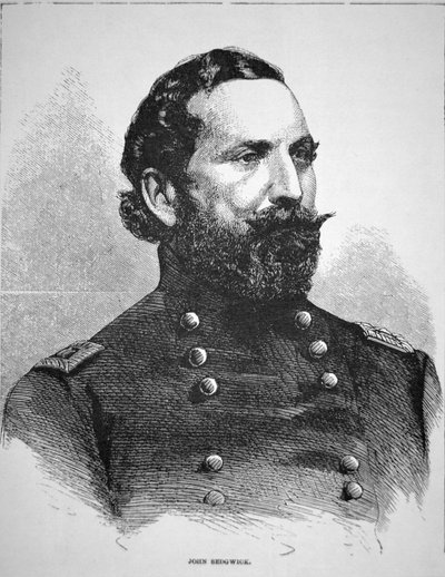 Portret van generaal John Sedgwick door American School