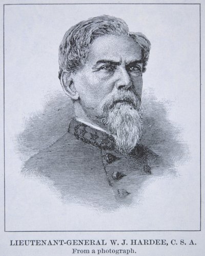 Portret van Luitenant-generaal W.J. Hardee (1815-73) door American School