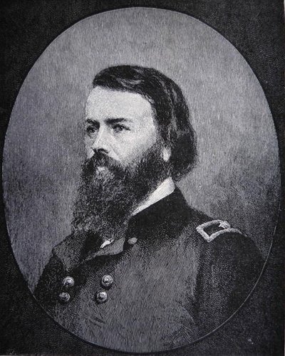 Portret van generaal-majoor John Pope door American School