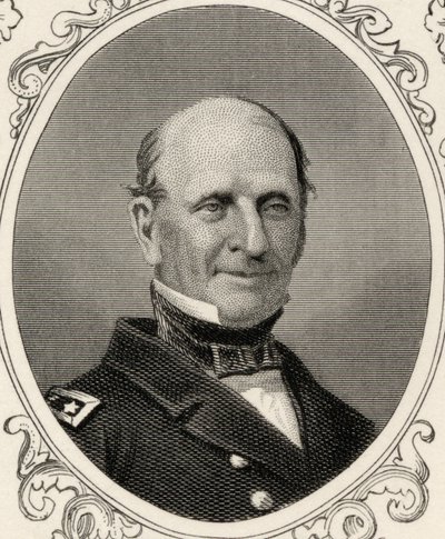 Portret van Silas Horton Stringham (1798-1876) door American School