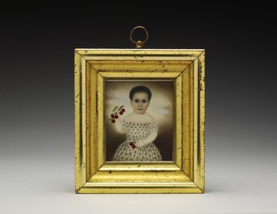 Portret van een Jong Meisje (ca. 1846) door American School