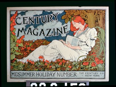 Poster voor Century Magazine, Midsummer Holiday Number, New York door American School