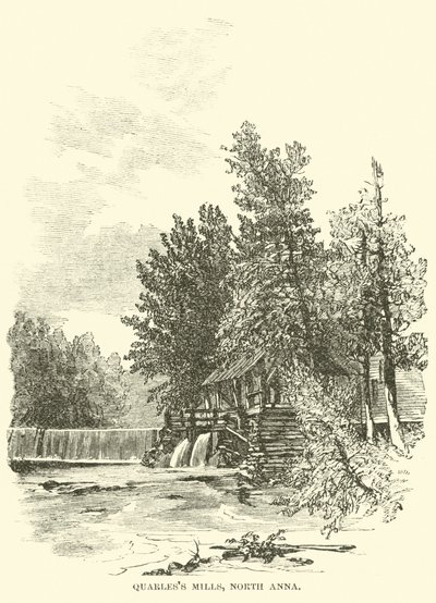 Quarless Mills, North Anna, mei 1864 door American School