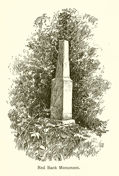 Red Bank Monument, Valley Forge door American School