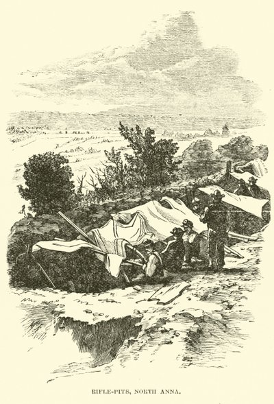 Schuttersputten, North Anna, mei 1864 door American School