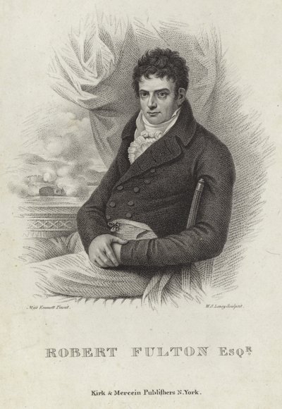 Robert Fulton door American School