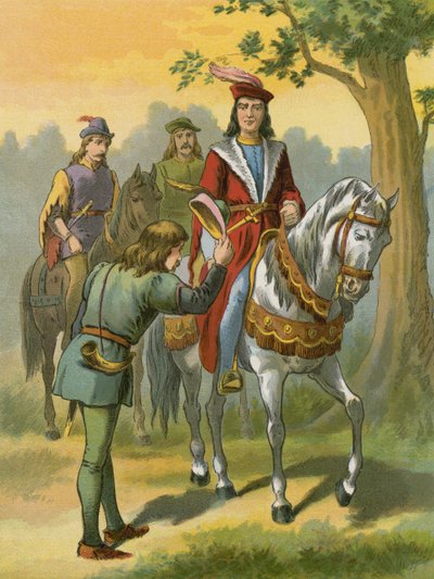 Robin Hood ontmoet Sir Richard van de Lea door American School