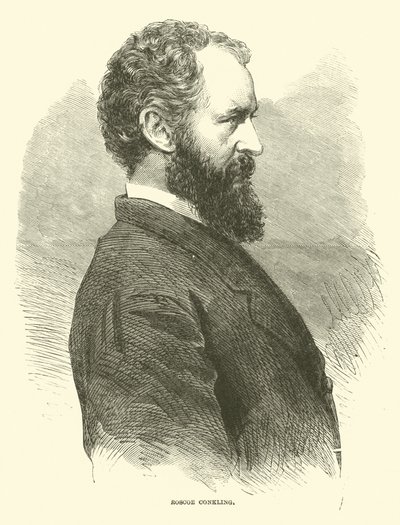 Roscoe Conkling, januari 1866 door American School