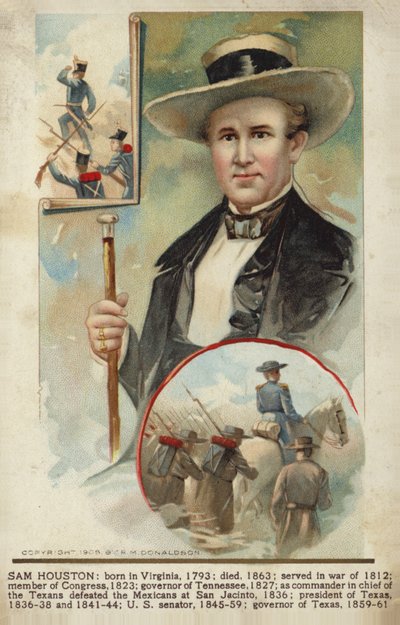Sam Houston door American School
