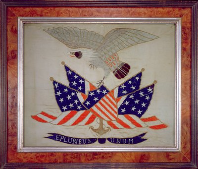 Zegel van de Verenigde Staten van Amerika door American School