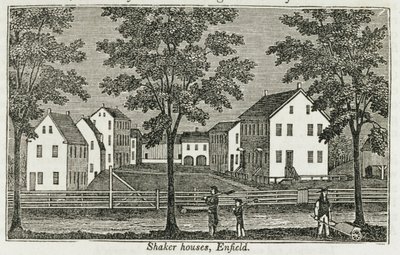 Shaker huizen in Enfield, uit 
