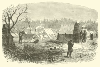 Slavenverblijven, Leger van de James, maart 1865 door American School