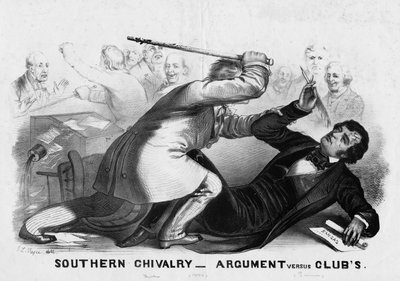 Zuidelijke ridderlijkheid: argument versus knuppels door American School