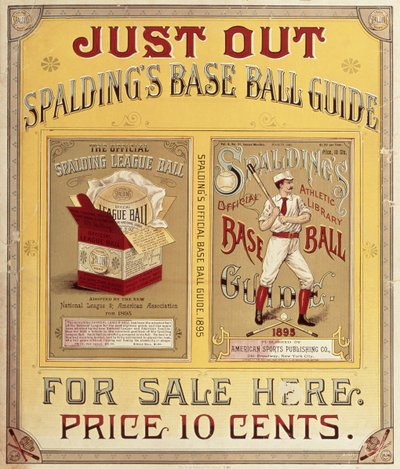 Spaldings Baseball Guide, 1895 door American School